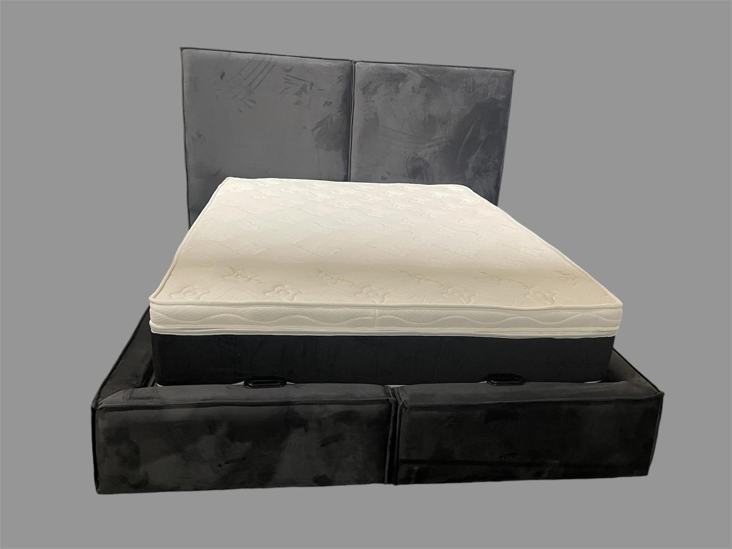 Bed Dream antraciet met opberg