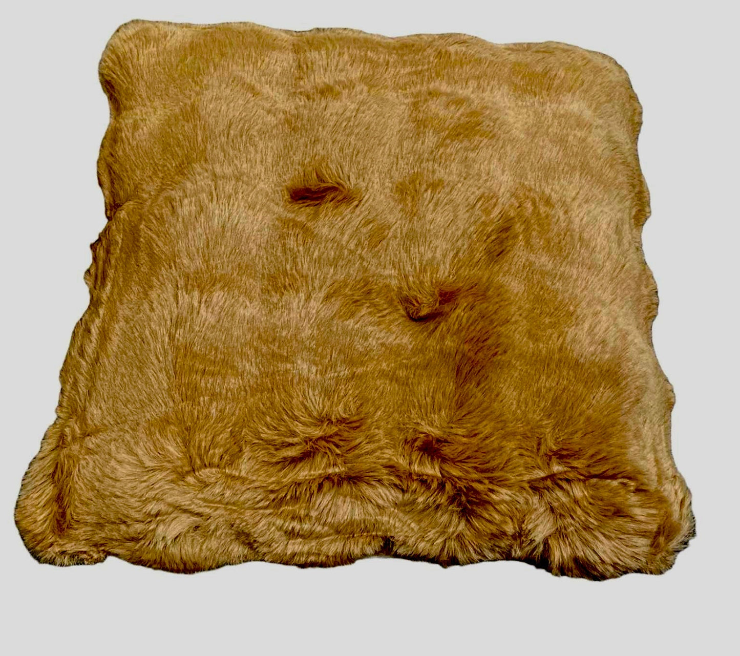 Zachte kussen bruin