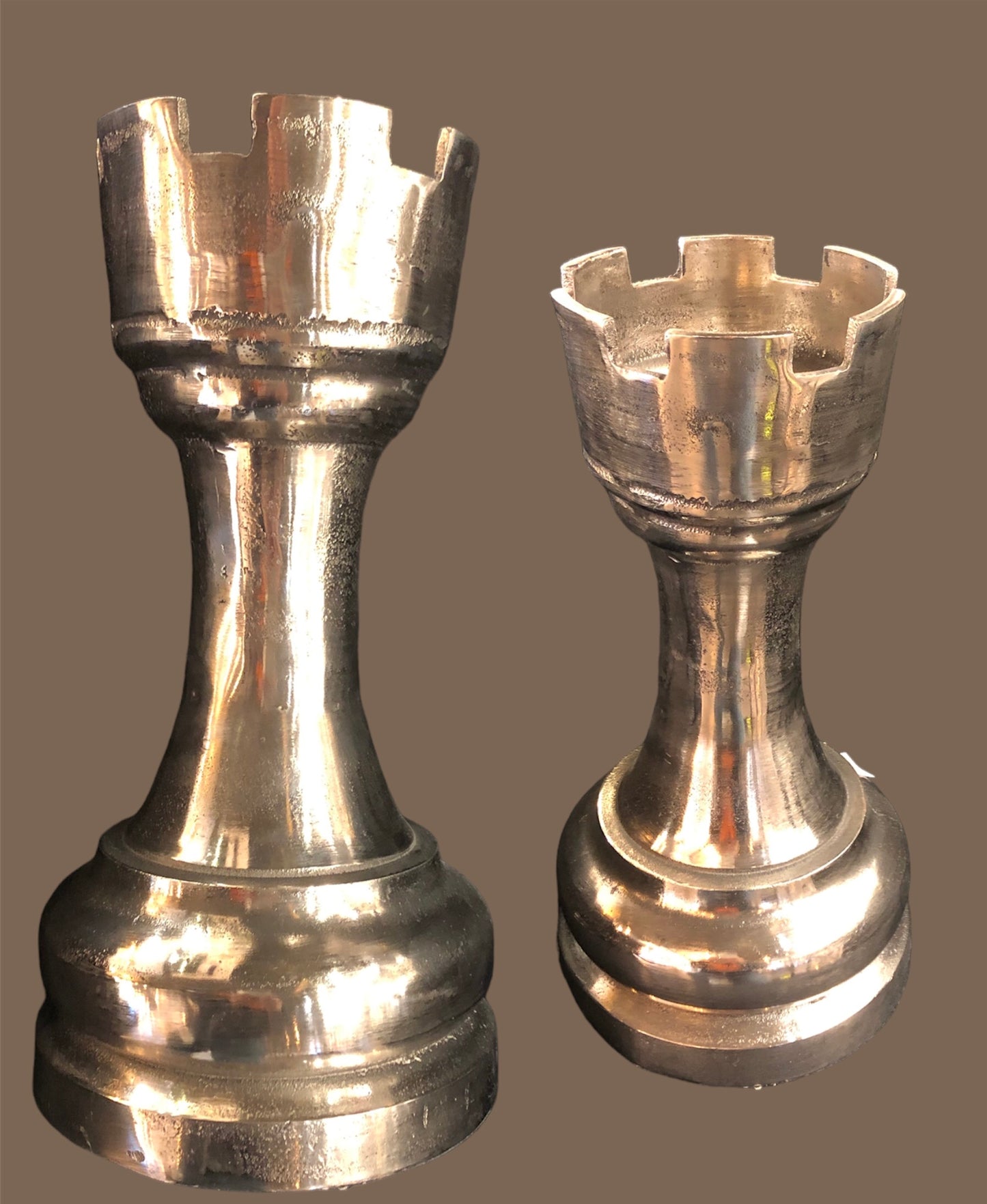 Schaak stukken groot zilver