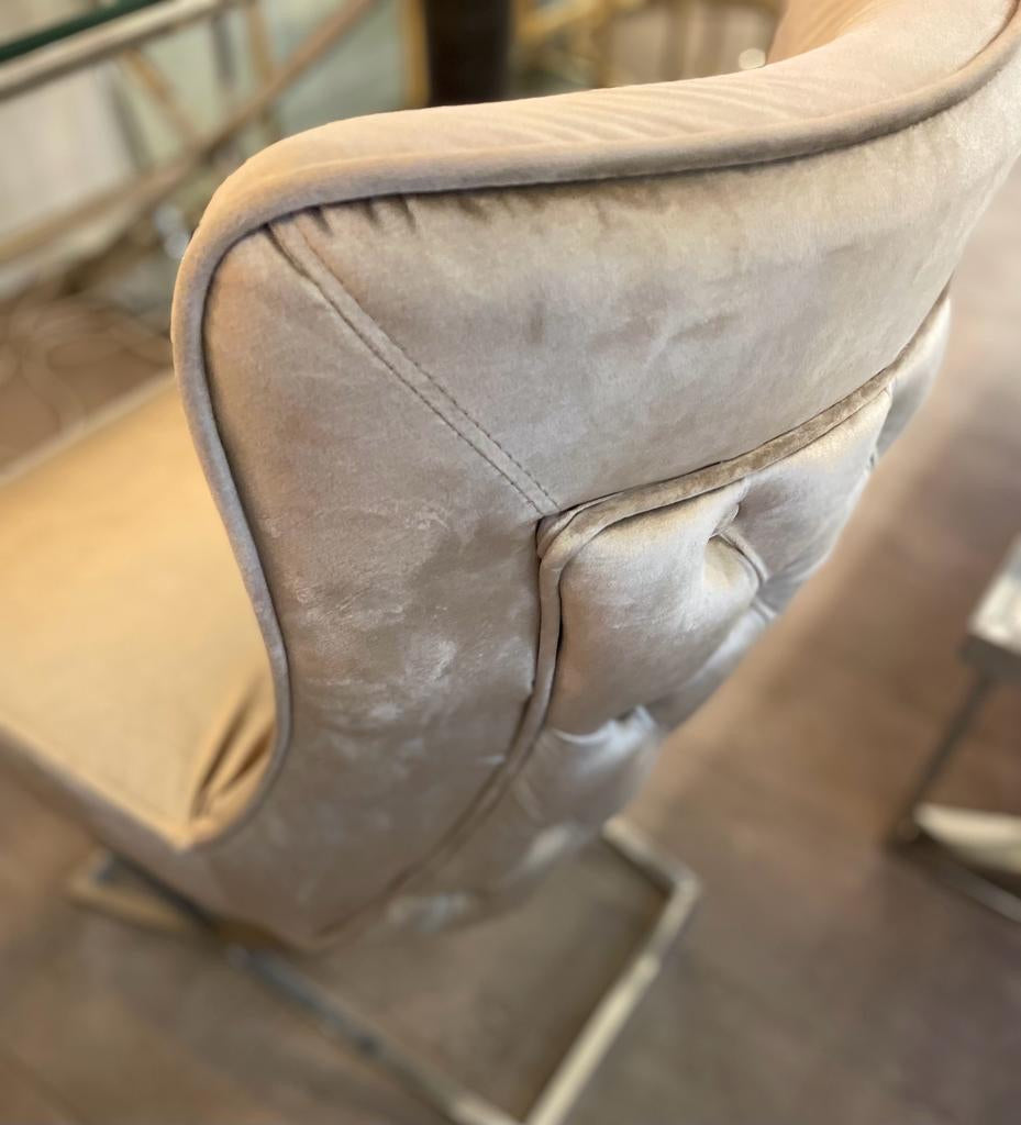 Eetkamerstoel Rixos crème/zwart