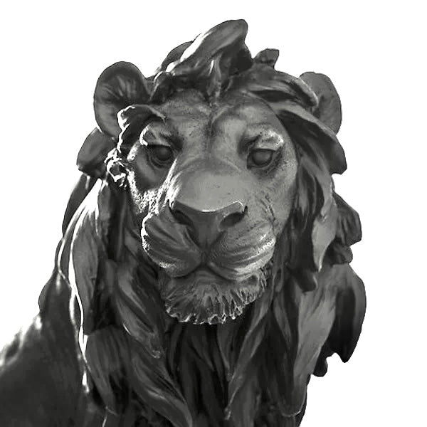 Leeuw Ewen hars leeuw h31.5, zwart