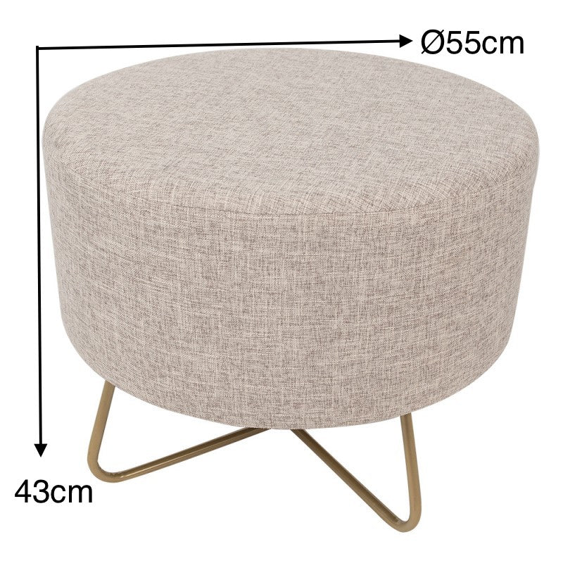 Poef Ø55cm