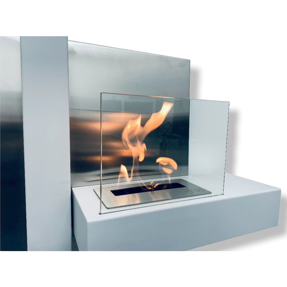 Bio-ethanol wandhaard met brander