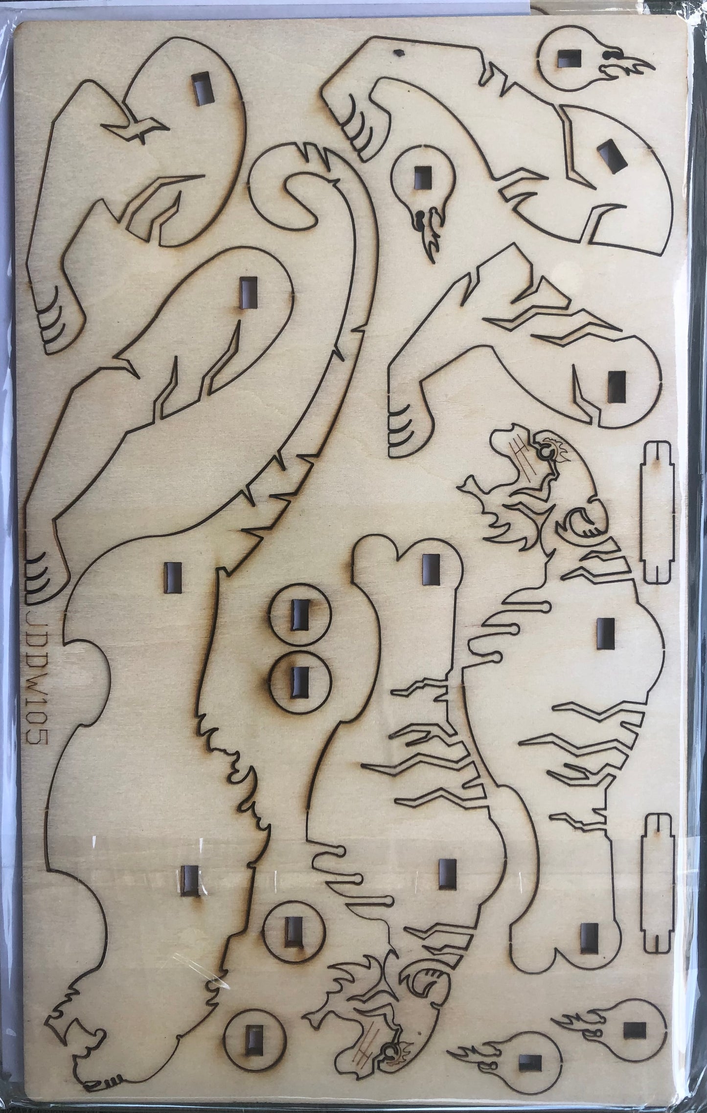 Tijger houten 3D puzzel