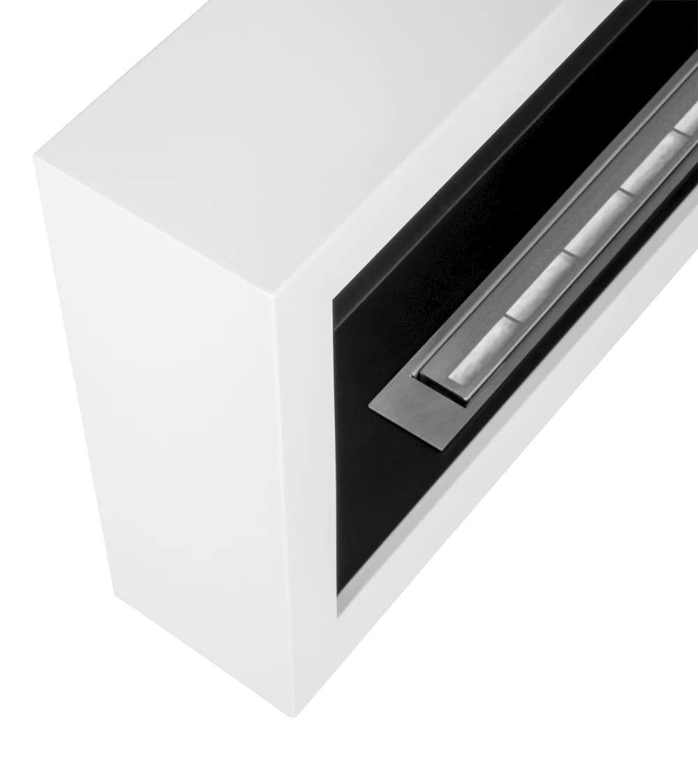 Bio-ethanol wandhaard wit