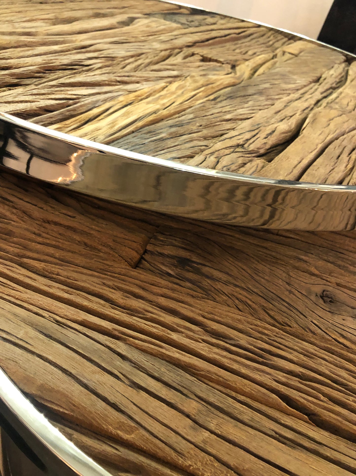 Tweedelige salontafel Speeperwood Doblo 80/70cm