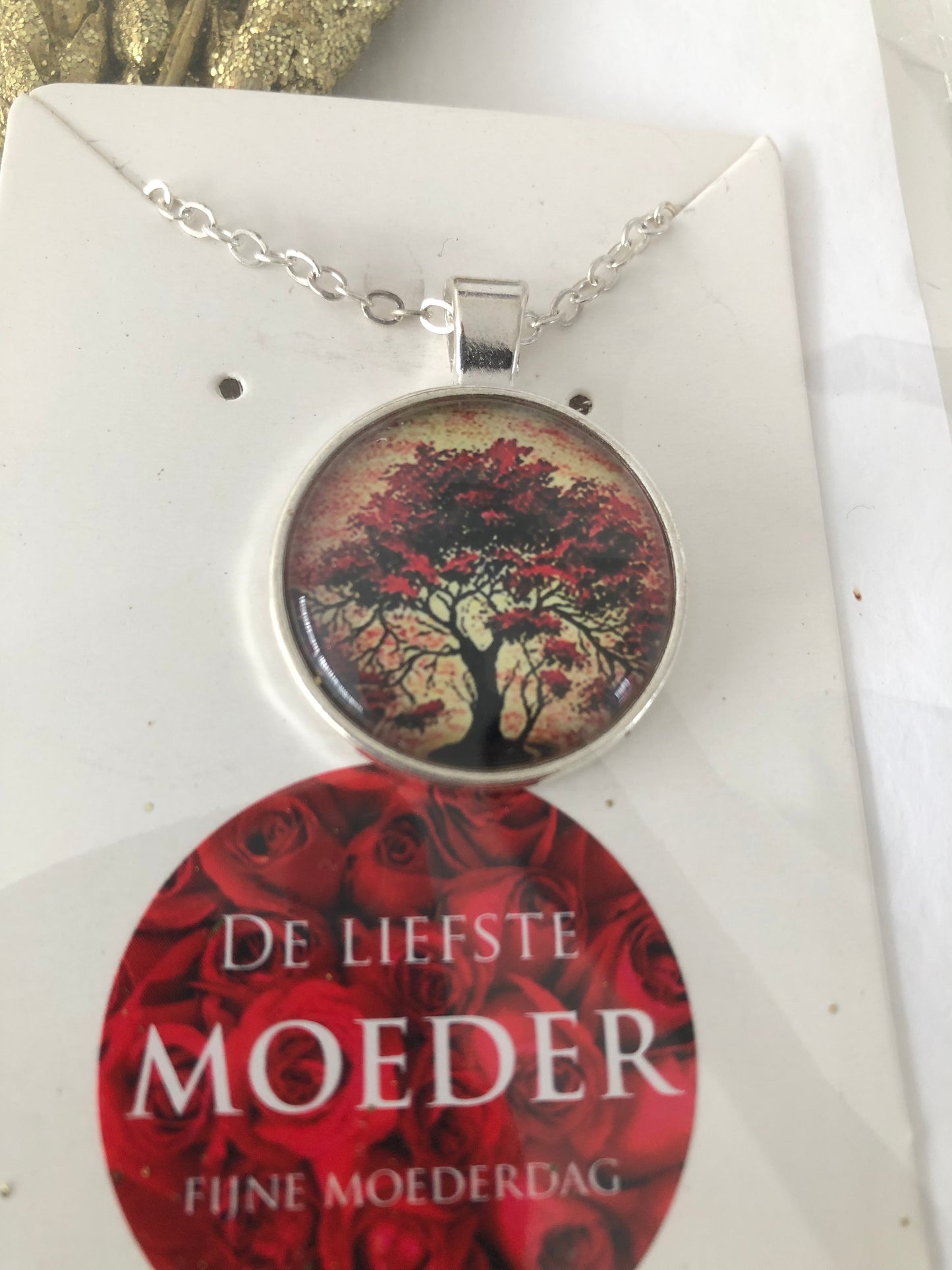Oma kaart met ketting