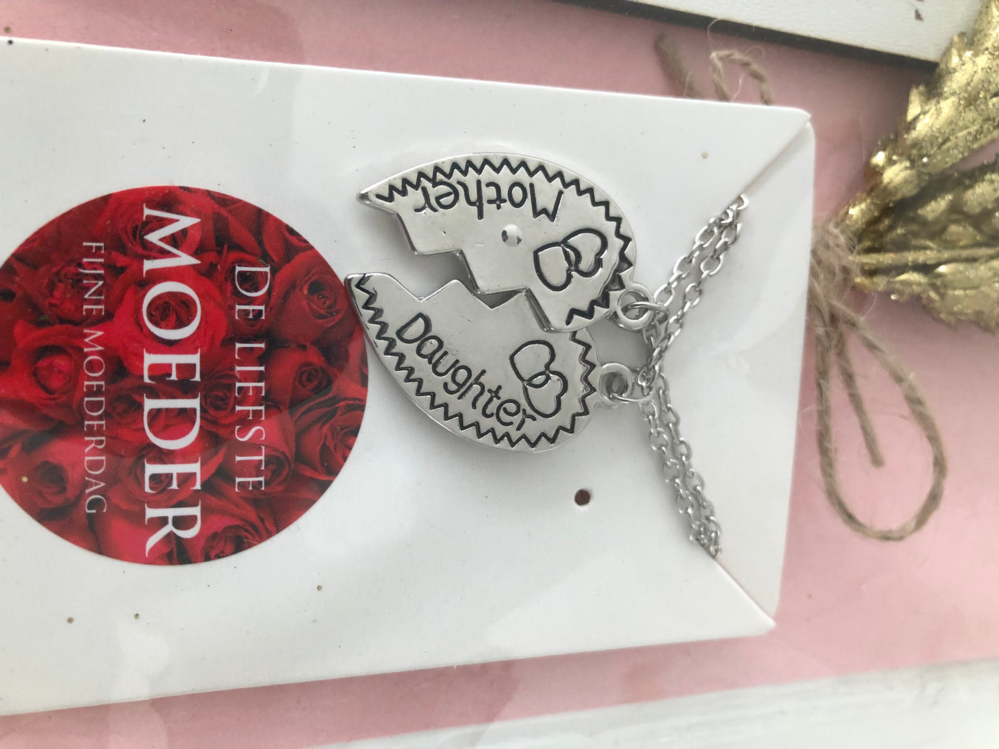 Moeder en dochter kaart