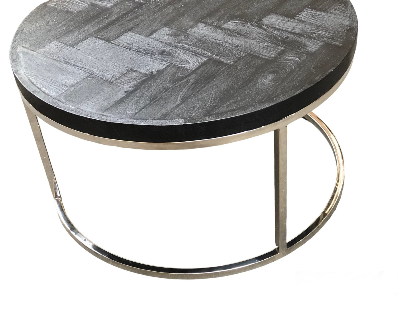 Tweedelige salontafel visgraat