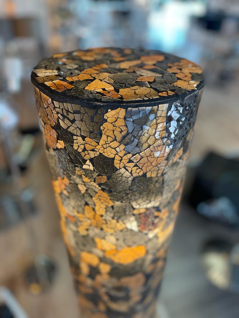 Mozaïek gebroken glas