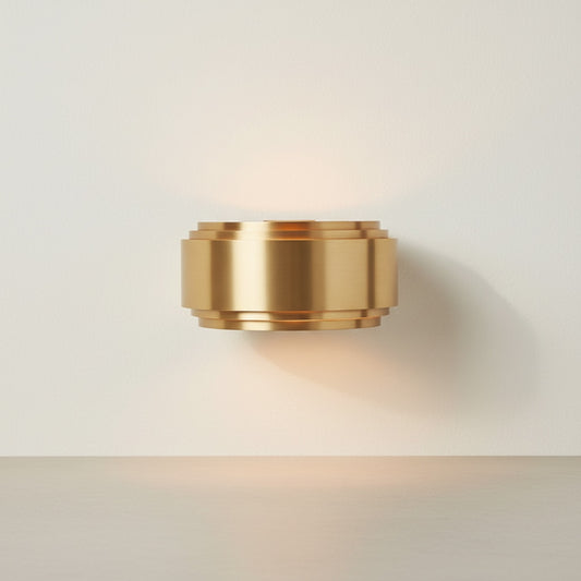 Luxe Wandlamp  - 30cm breed - Goud (mat)