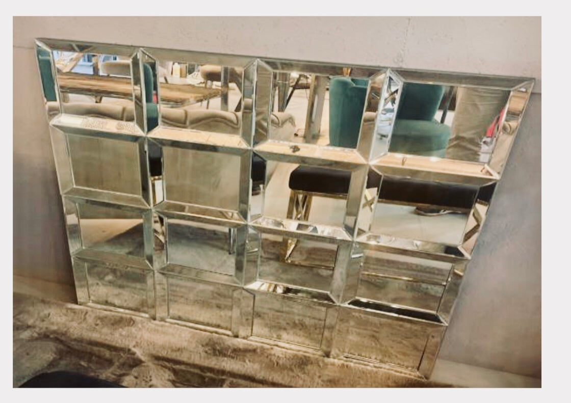 Spiegel groot vierkant 100cm