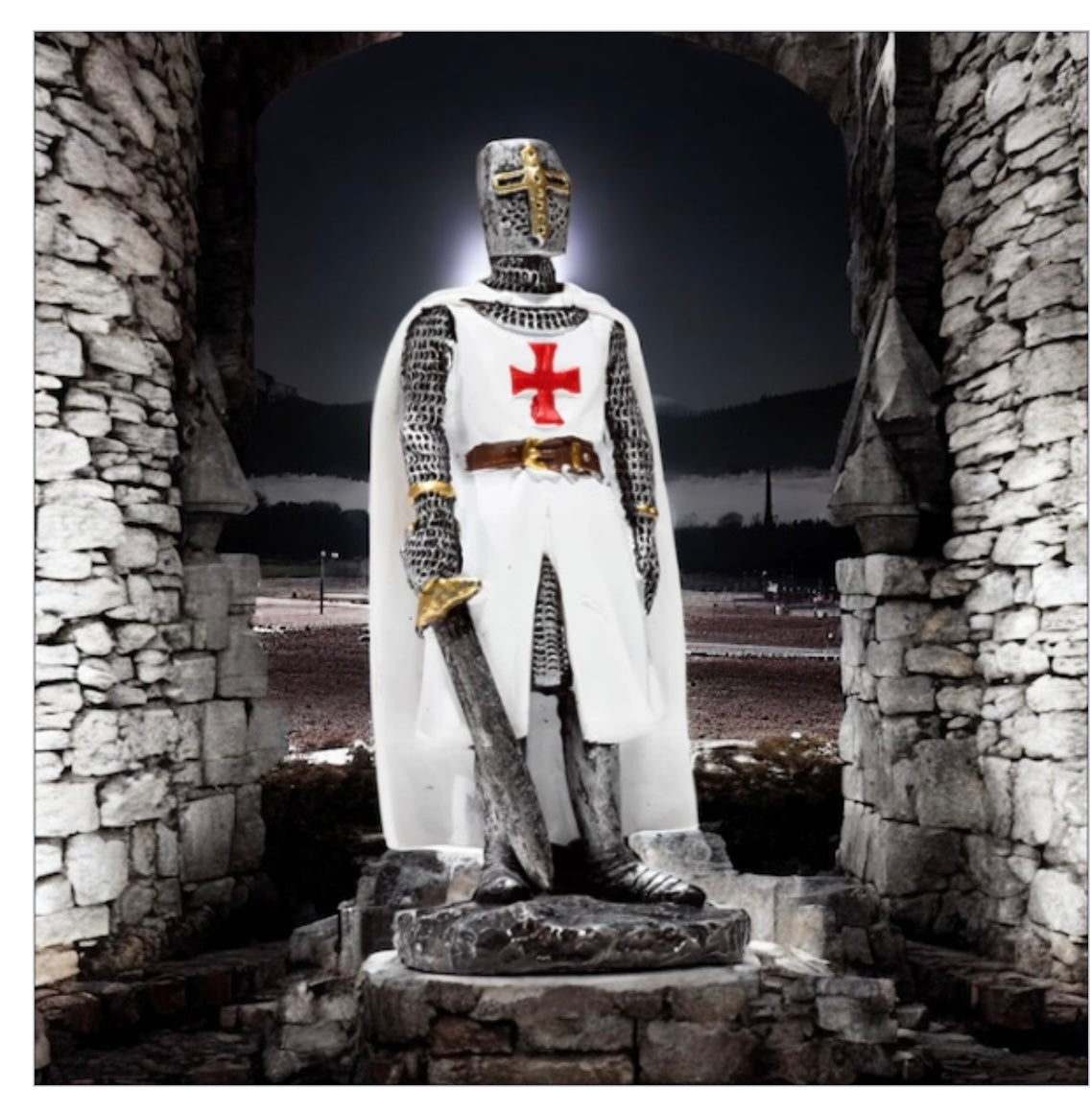 Ridder van de kruistochten figuur N4