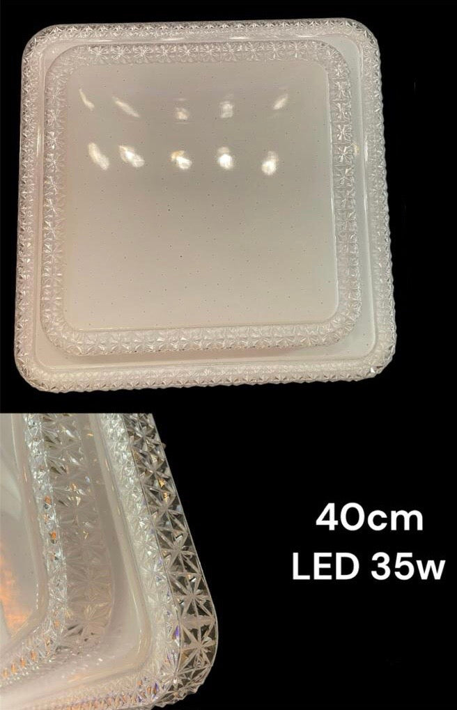 Led plafondlamp vierkant