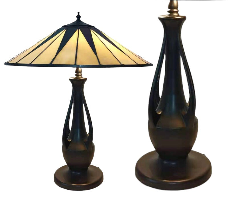 Ronde Tafellamp Tiffany