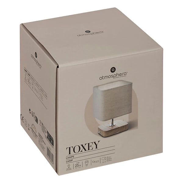 Tafellamp Toxey iv h21 lamp, ivoor