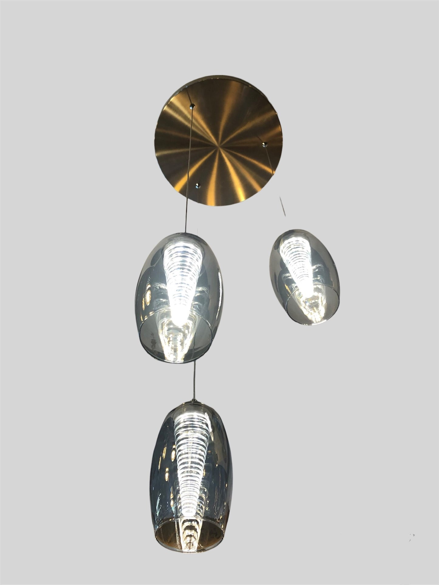 Hanglamp met 3 LED lampen