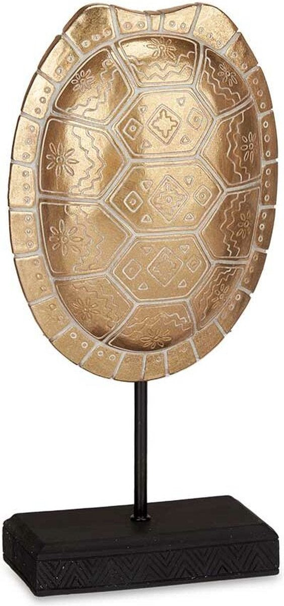 Decoratieve figuren Schildpad Gouden 17,5 x 36 x 10,5 cm