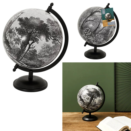 Wereldbol globe deco black forest d21.4cm