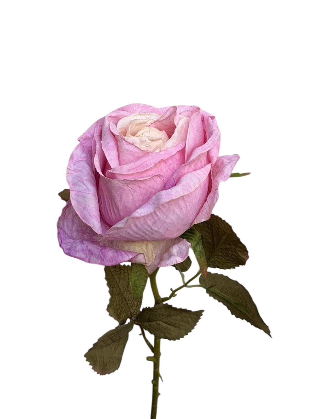 Luxe Roos halfopen XL 66x8cm roze (nummer 3)