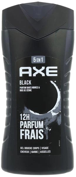 Axe Douche 250ml Zwart 3in1