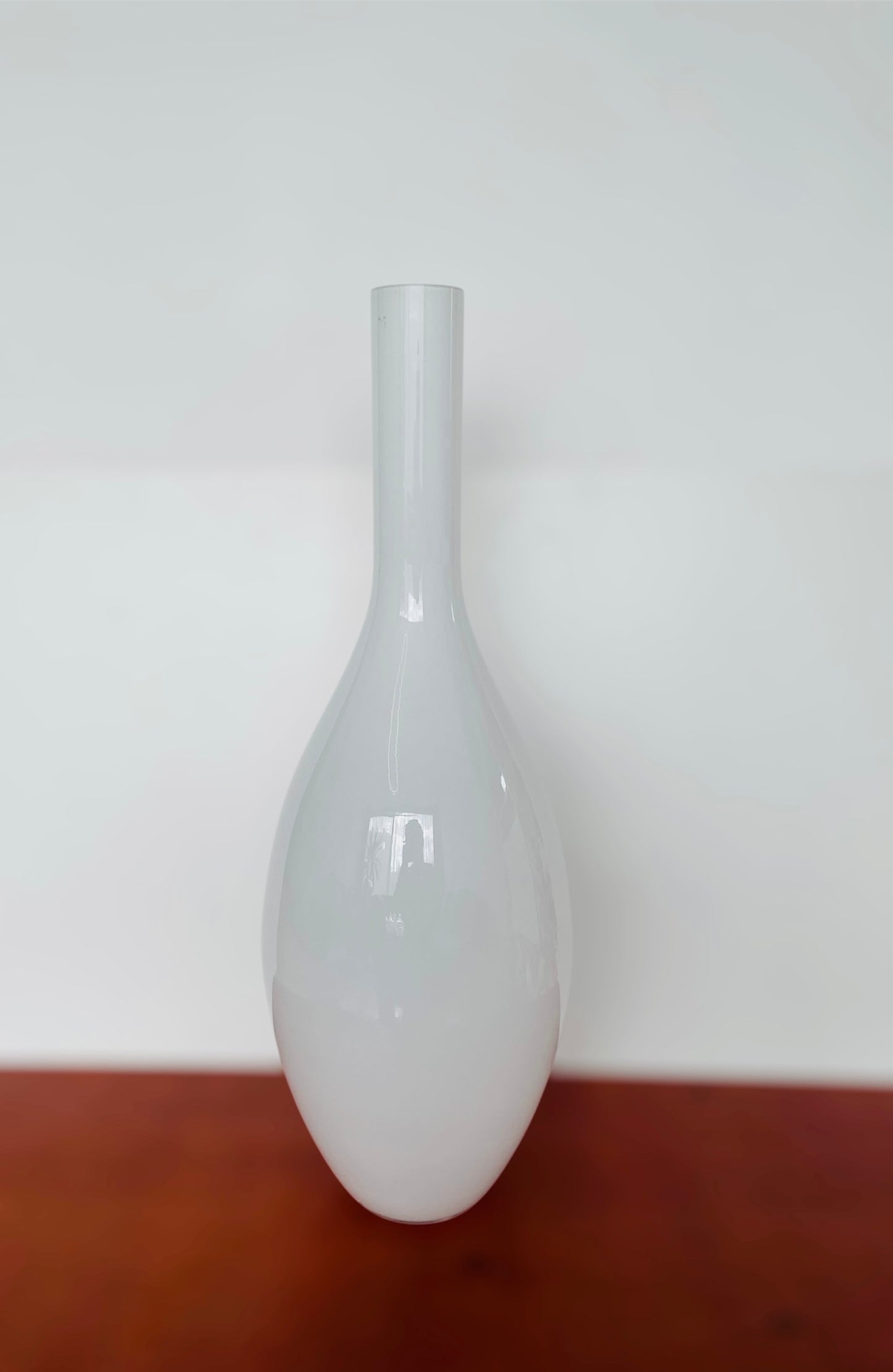 Leonardo glazen vaas wit