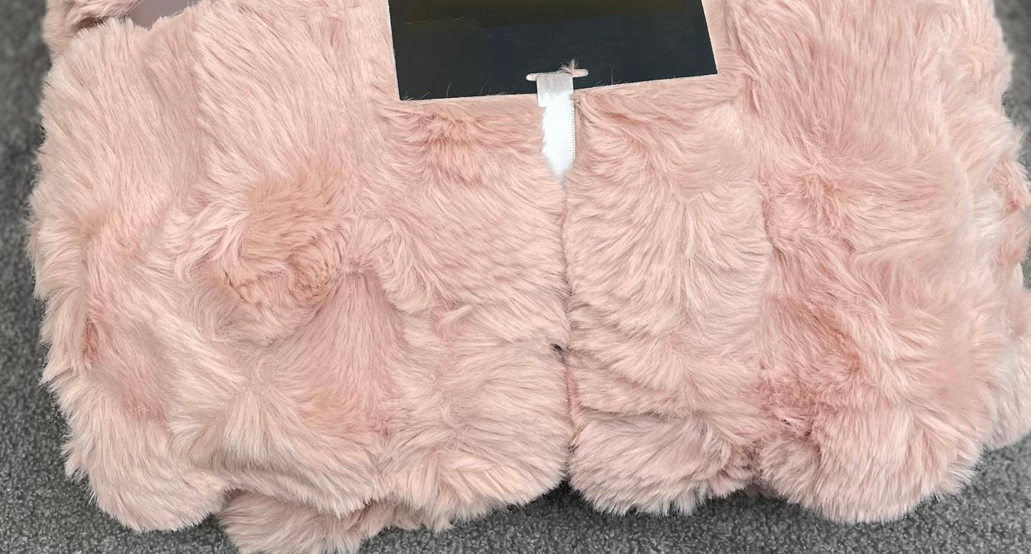 Plaid licht roze