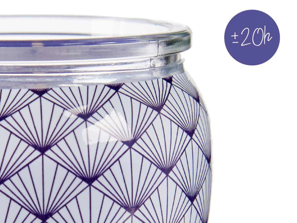 bosbessentaart kristal geurkaars