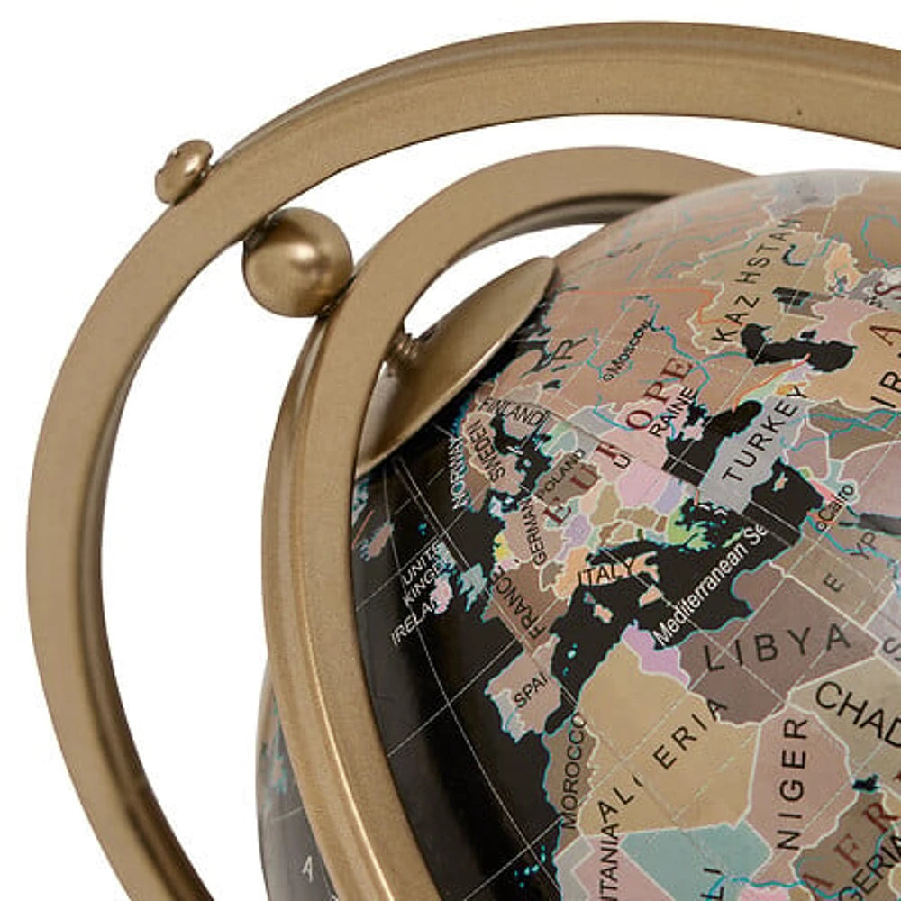 Wereldbol Decoratie Wereldbol op Voet 24 cm