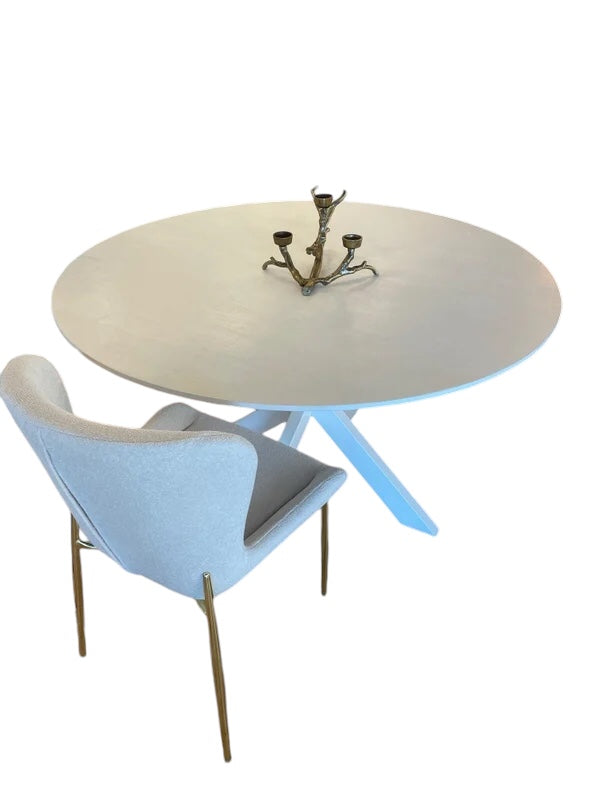 Tafel rond witte Ø130cm