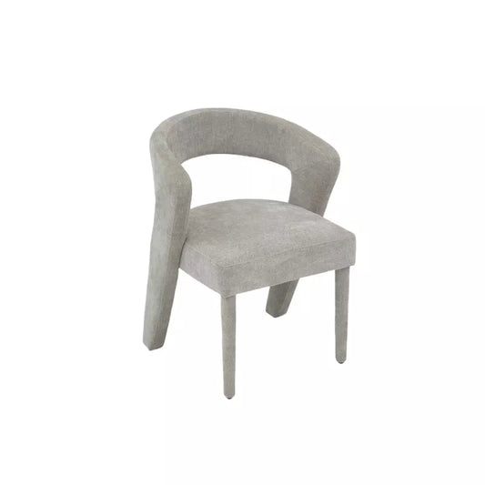 Gestoffeerd stoel taupe