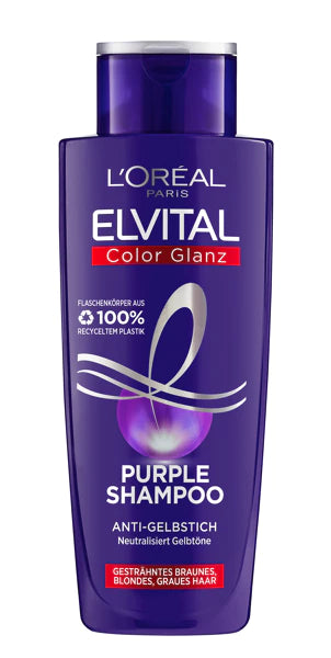 Elvital Color Shine Paarse Shampoo, 200 ml L'Oreal