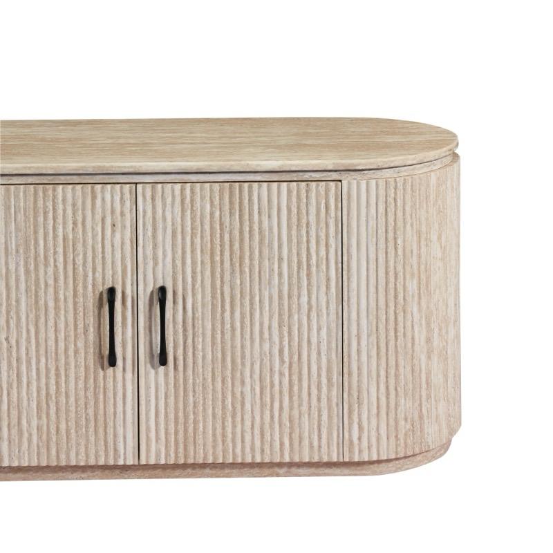 Dressoir Kimberly Travertin crème 200cm