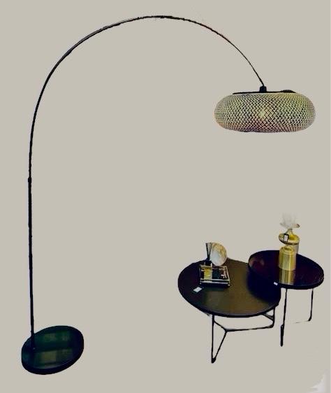 Vloerlamp bamboe Ø60cm