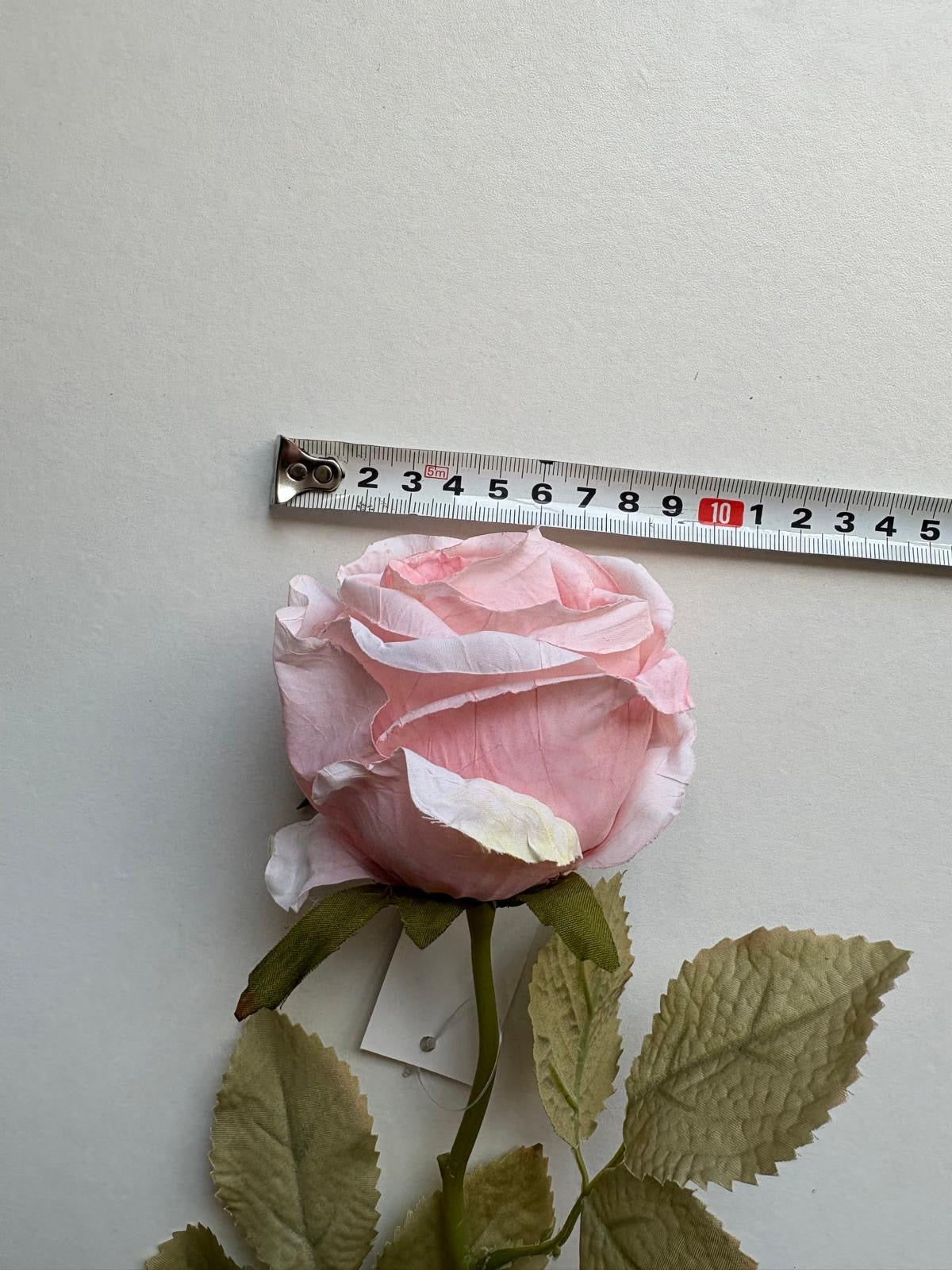 Luxe Roos halfopen XL 66x8cm licht roze (nummer 1)