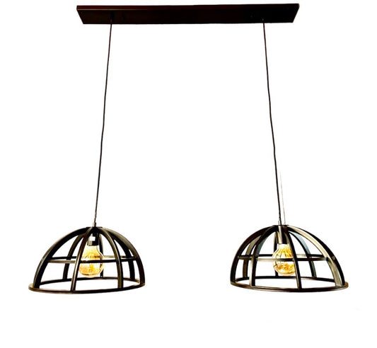 Plafondlamp met 2 lampen