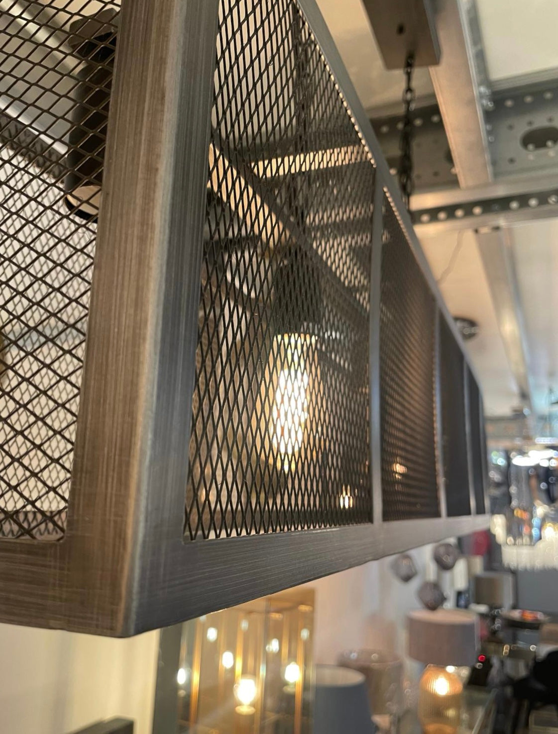 Industriële plafondlamp 120