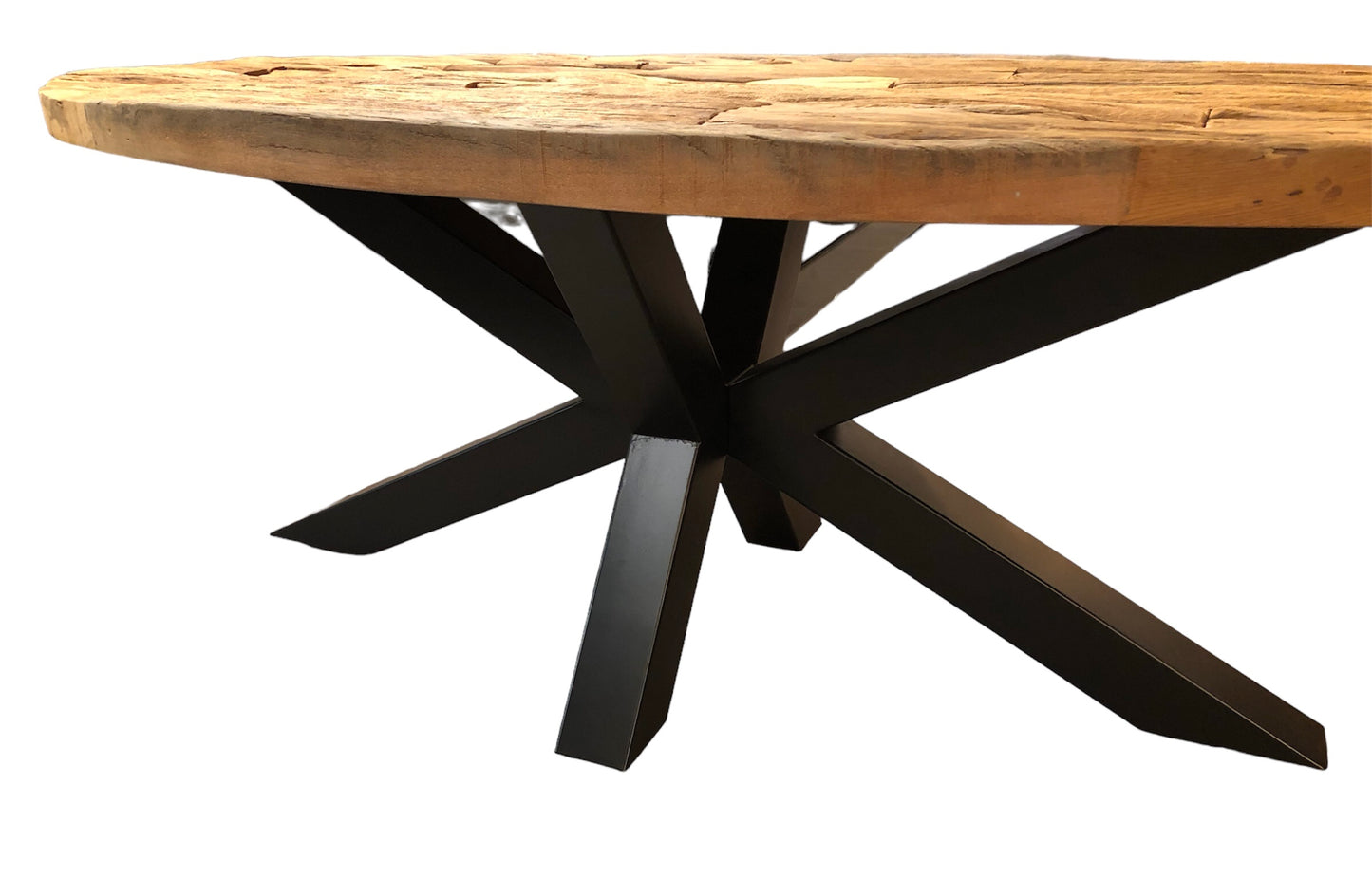 Wood salontafel ovaal 130cm