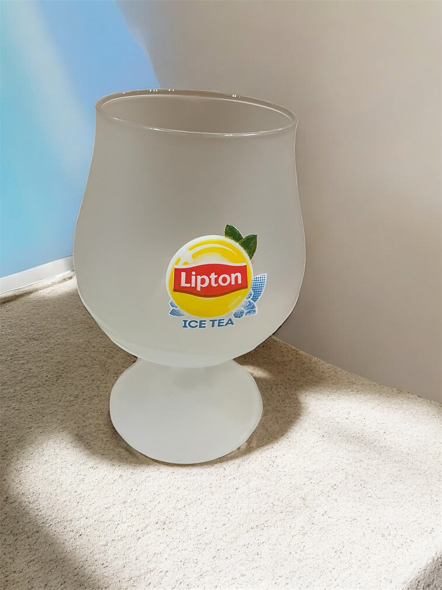 Set van 6 Lipton ICA TEA glazen bij Huis77 Tomasian