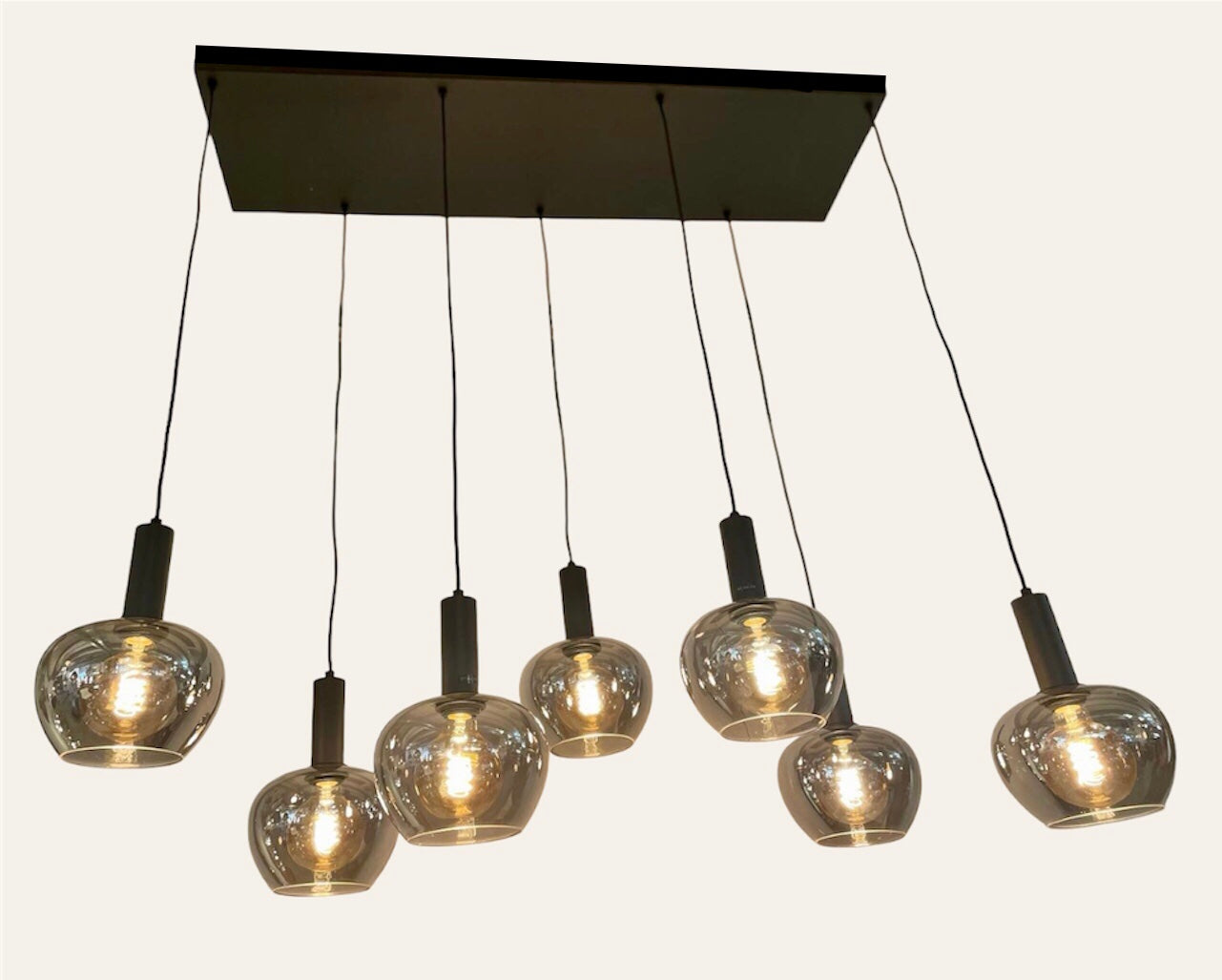 Hanglamp Smokey ballen
