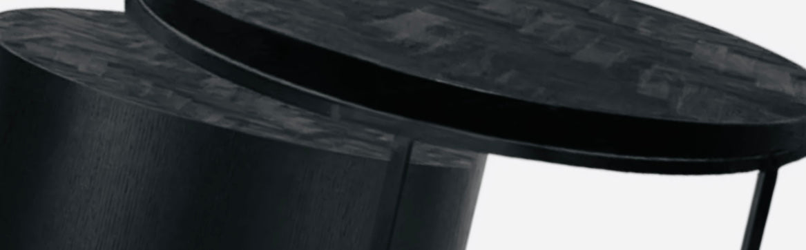 Salontafel Doblo design zwart/zwart