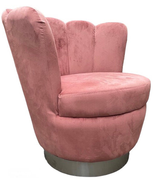 Relaxstoel oudroze