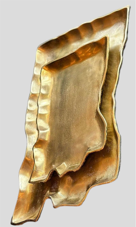 Schalen goudkleurige