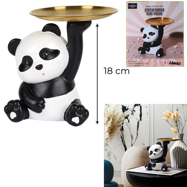 Kawaii Pandabeeld Sleutelschaal -  18cm