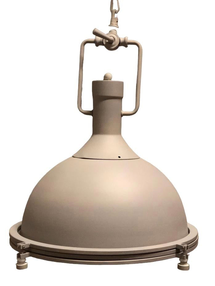 Industriële hanglamp crème