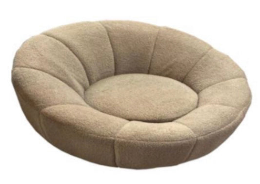 Fauteuil teddy taupe