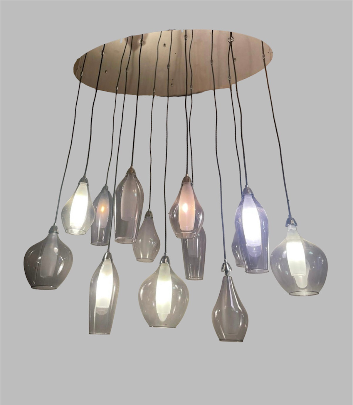 Design hanglamp Smokey 13 lampen