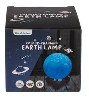 Nachtlamp Kleur veranderende lamp, aardetint, ca. 10 cm, verschillende lichtstanden, met USB-kabel afstandsbediening