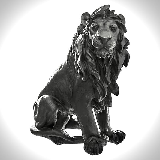 Leeuw Ewen hars leeuw h31.5, zwart