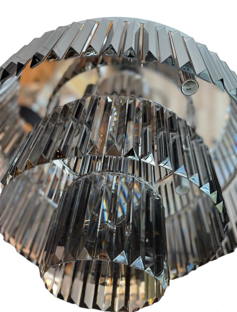 Kroonluchter smoke kristallen